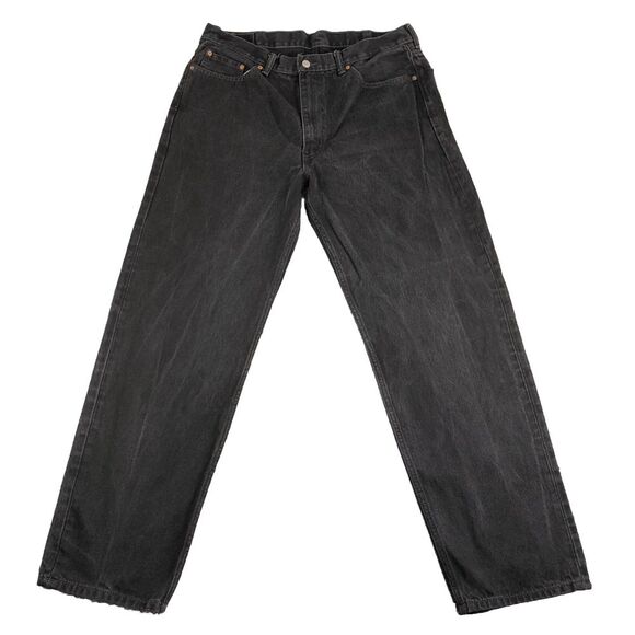 Levi's Other - Levis 550 Jeans Mens Size‎ 38 x 34 Black 5 Pocket Straight Relaxed Fit Western